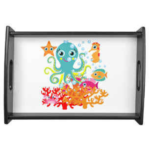 Welcome to the Ocean Serving Tray