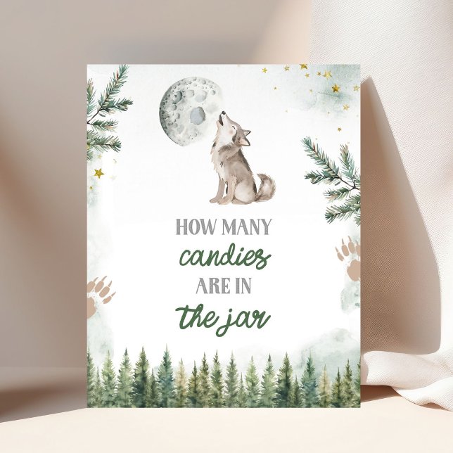 Welcome to The Pack Forest Wolf Card and Gifts Poster (Creator Uploaded)