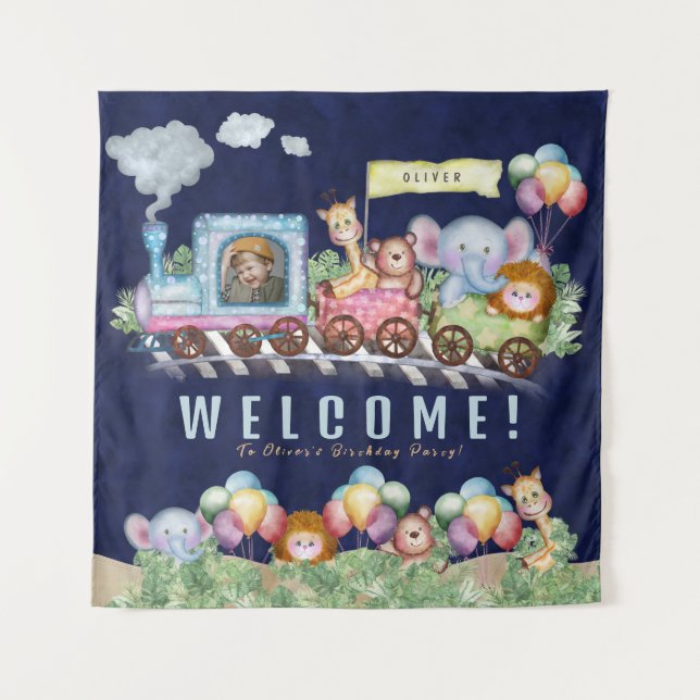 Welcome to the party  tapestry (Front)