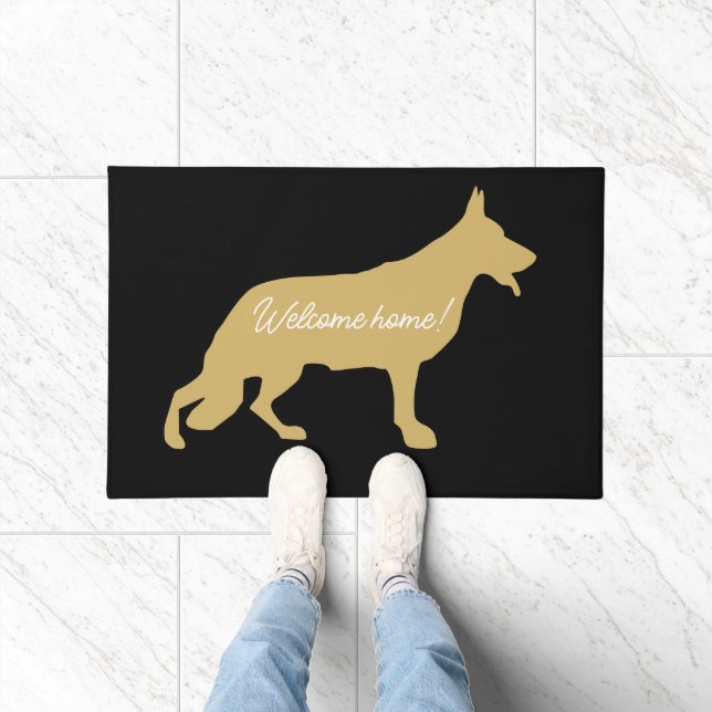 Welcome to the Shepherd Dog Doormat (Indoor)