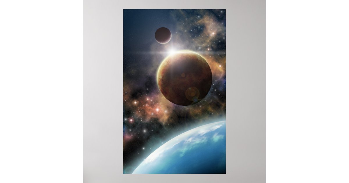 Welcome to the Space Poster | Zazzle