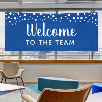 Welcome To The Team Banner by Sideview at Zazzle