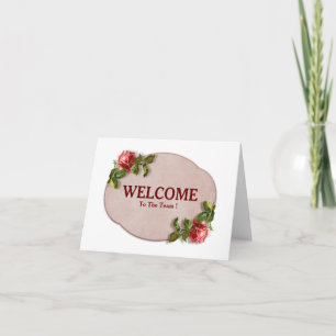 Welcome To The Team Card