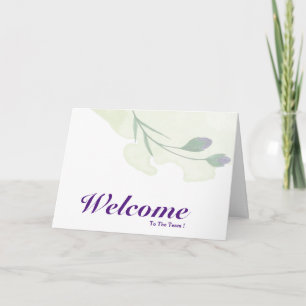 Welcome To The Team Card