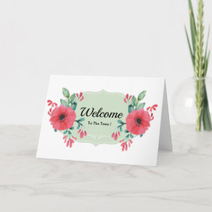 Welcome To The Team Card