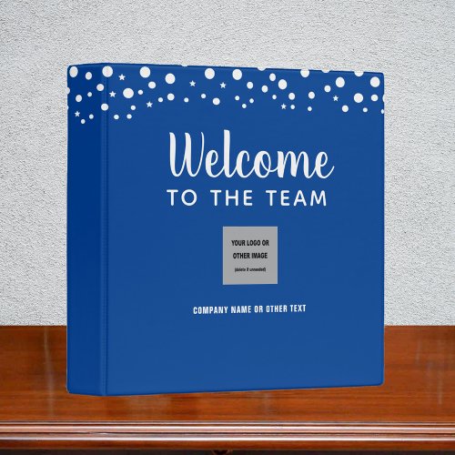 Welcome to the Team Employee Orientation 3 Ring Binder