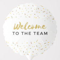 Welcome to the Team New Employee Job Welcoming Bal