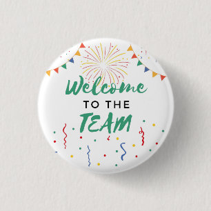 Welcome to the Team New Employee Job Welcoming Cho Button