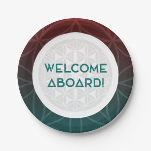 welcome to the team sacred geometry paper plates