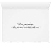 Welcome To The Team Swirl Floral Black & White (Inside Horizontal (Bottom))