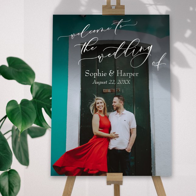 Welcome to The Wedding of Photo Sign (Creator Uploaded)