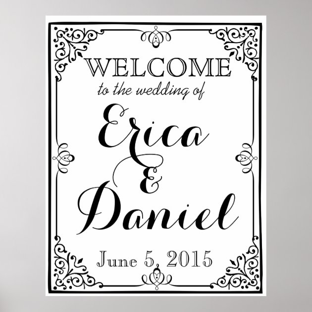 Details about   PERSONALISED WELCOME EVERYONE TO OUR WEDDING CHALKBOARD POSTER 