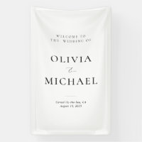Welcome to the Wedding Vinyl Signage