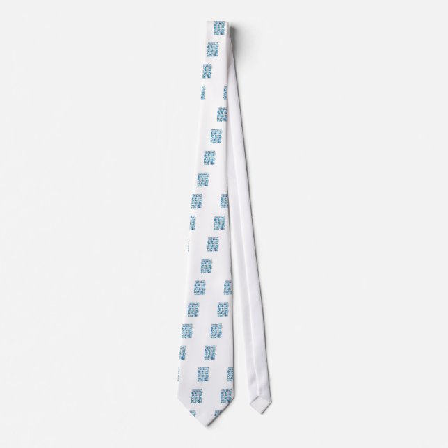 Welcome To The World Baby Boy Tie (Front)