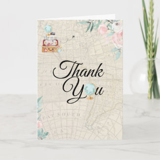 Welcome to the World | Baby Shower Thank You Card