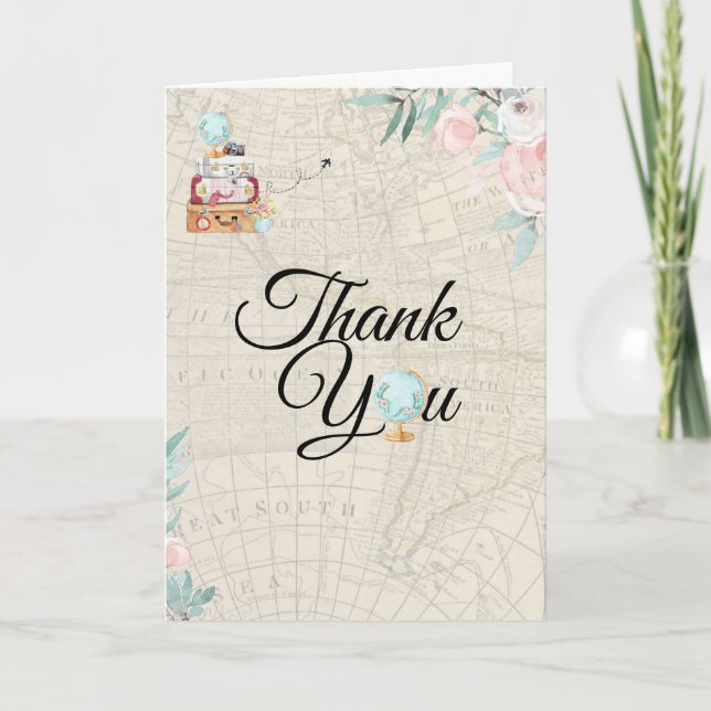Welcome to the World | Baby Shower Thank You Card (Front)