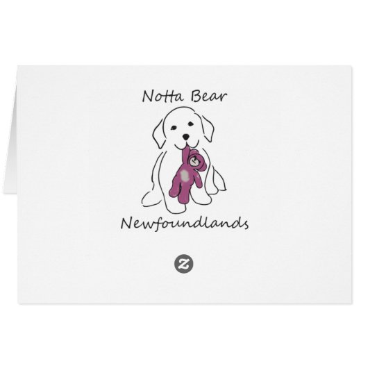 Welcome to the world blank card (Back Horizontal)