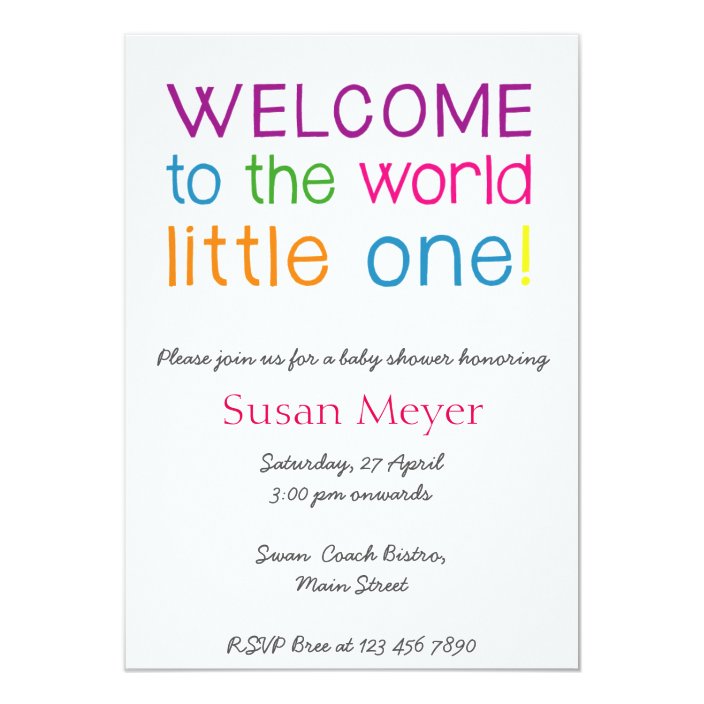 one baby world