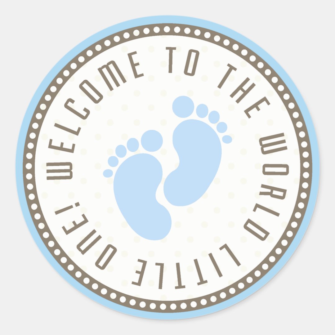 Sign Set of 2 - Welcome to the World Little One