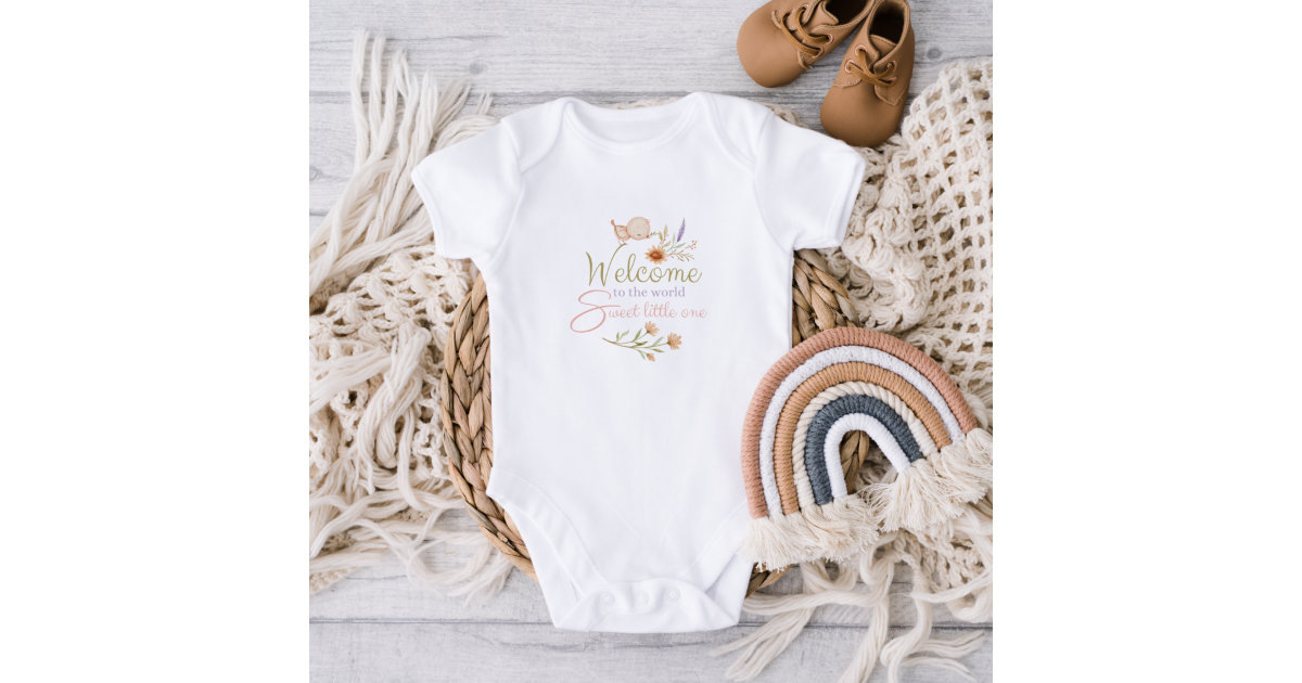 100% Cotton 8-Piece Newborn Starter Set | Welcome To The World main image 1