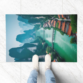 Welcome to Tranquility – Scenic River Valley Doormat