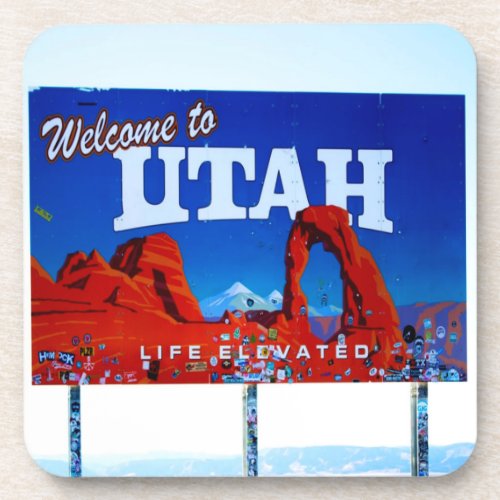 Welcome to Utah Sign Beverage Coaster