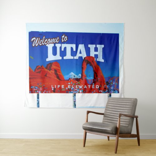 Welcome to Utah Sign Tapestry