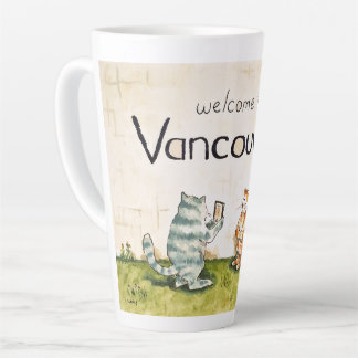 Welcome To Vancouver WA Latte Mug