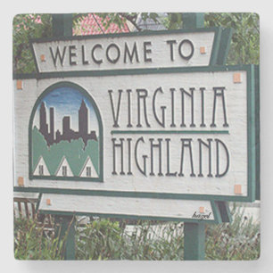 Welcome to Virginia Highland Marble Stone Coaster. Stone Coaster