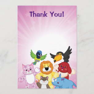 Welcome to Webkinz! Thank You Card