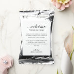 Welcome To Wedding Gift Bag Or Basket Coffee Drink Mix<br><div class="desc">This lovely welcome coffee drink mix,  placed in your welcome bag or basket in their accommodation,  is a nice way to thank your out of town guests for the travel they needed to do to get to your wedding. Matching stationery and party supplies available.</div>