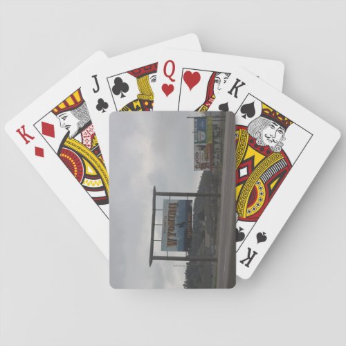 Welcome to Wyoming Playing Cards