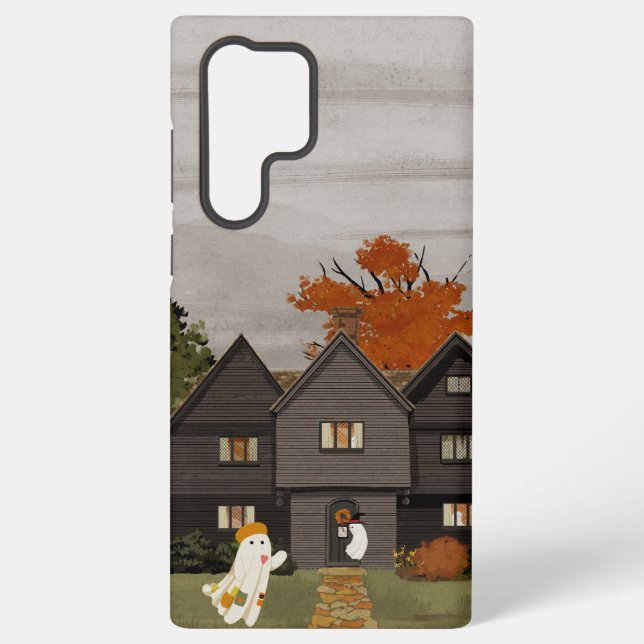 Welcome to your haunted house samsung galaxy case (Back)