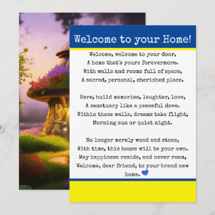 Welcome to Your Home Announcement