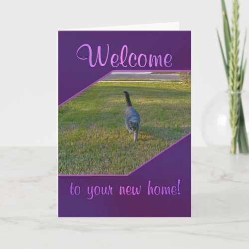 Welcome to Your New Home Card