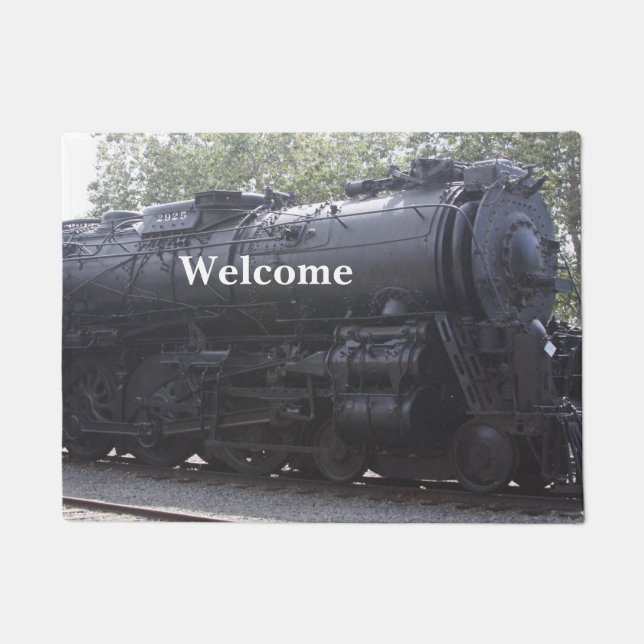 Welcome Train Doormat (Front)