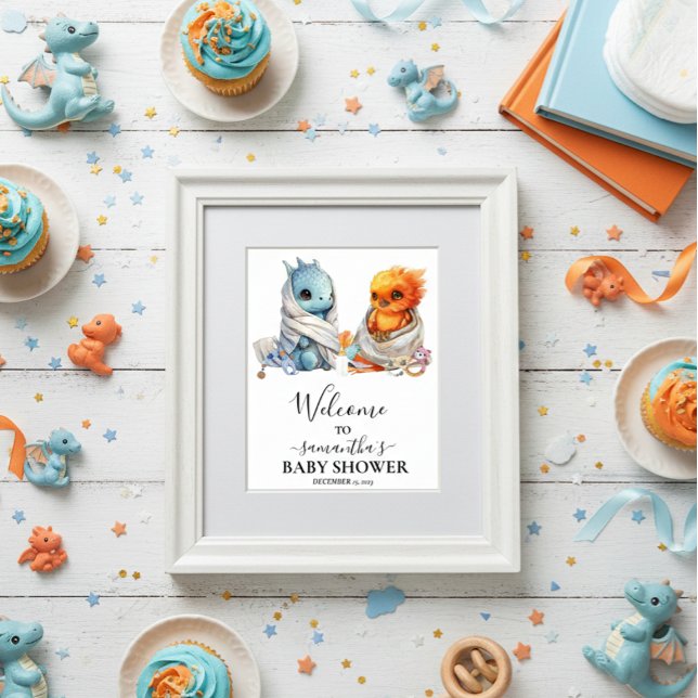  Welcome Twins Phoenix Dragon Fantasy Poster (Creator Uploaded)