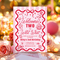 Welcome Two The Wild West Cowgirl 2nd Birthday