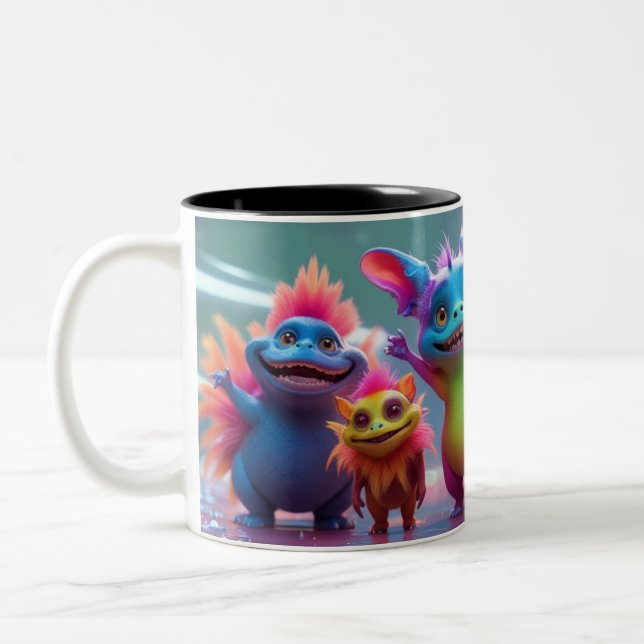 WELCOME Two-Tone COFFEE MUG (Left)