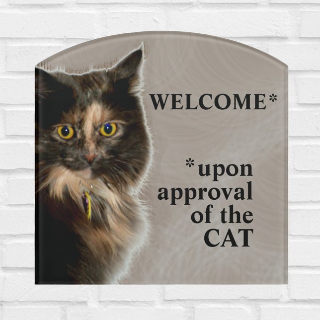 Welcome upon Approval of the Cat Tortie Door Sign (Creator Uploaded)