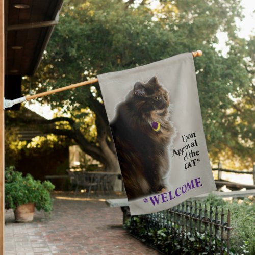 Welcome upon Approval of the Tortie Cat House Flag