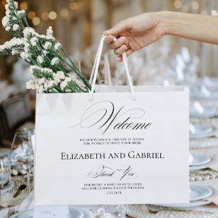Welcome Wedding Bags Thank You