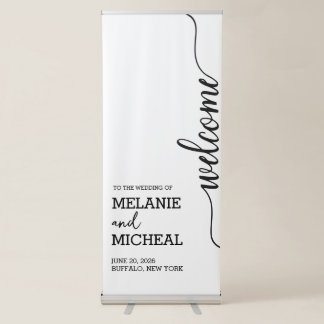 Welcome Wedding Banner 