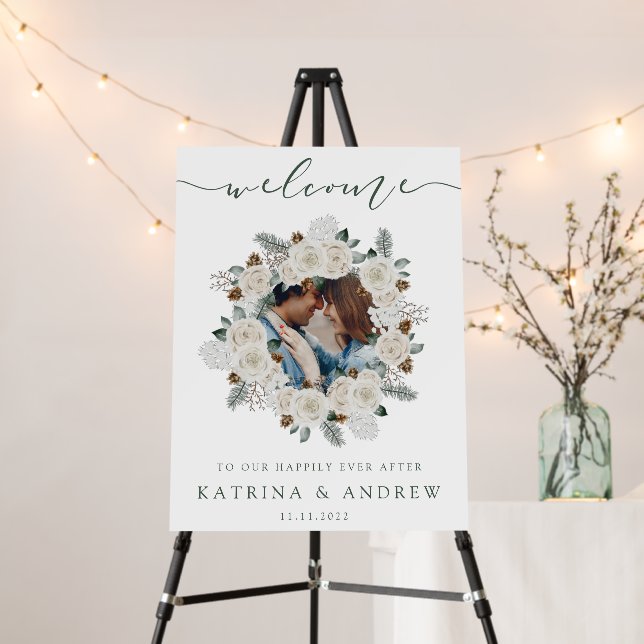 Welcome Wedding Foam Board (In Situ (Stand))