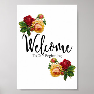 Welcome Wedding Sign