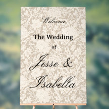 Welcome Wedding Sign