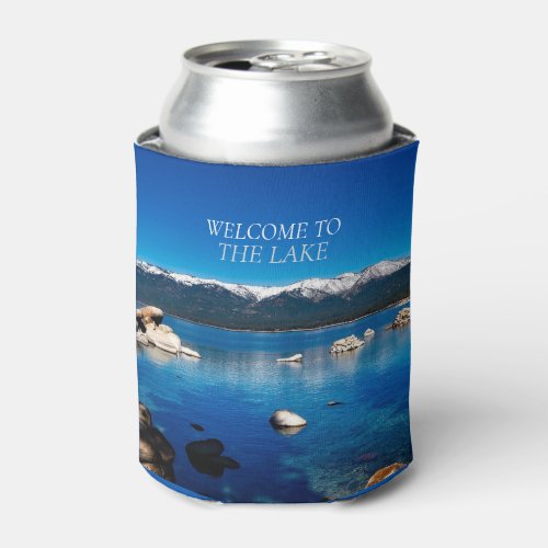 Welcome What Happens at Lake Stays at the Lake Can Cooler