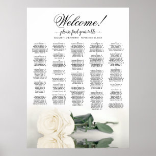 Welcome! White Rose Alphabetical Seating Chart