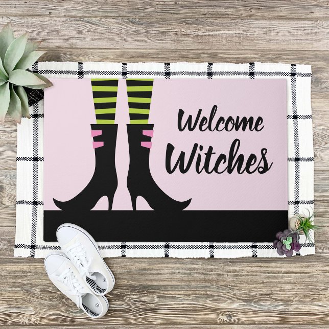 Welcome Witches Halloween Doormat (Creator Uploaded)