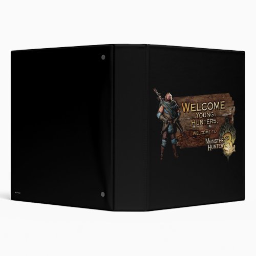 Welcome young hunters to Monster Hunter Tri 3 Ring Binder